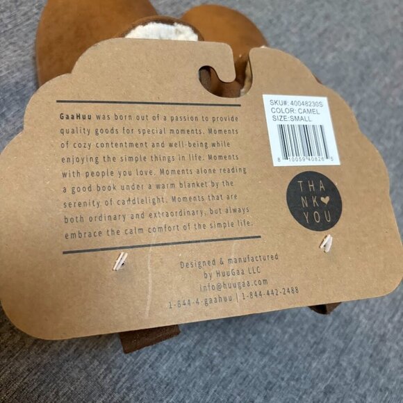 GaaHuu® Low Ankle Women's Slipper Boots, Small 5-6 - Picture 6 of 7